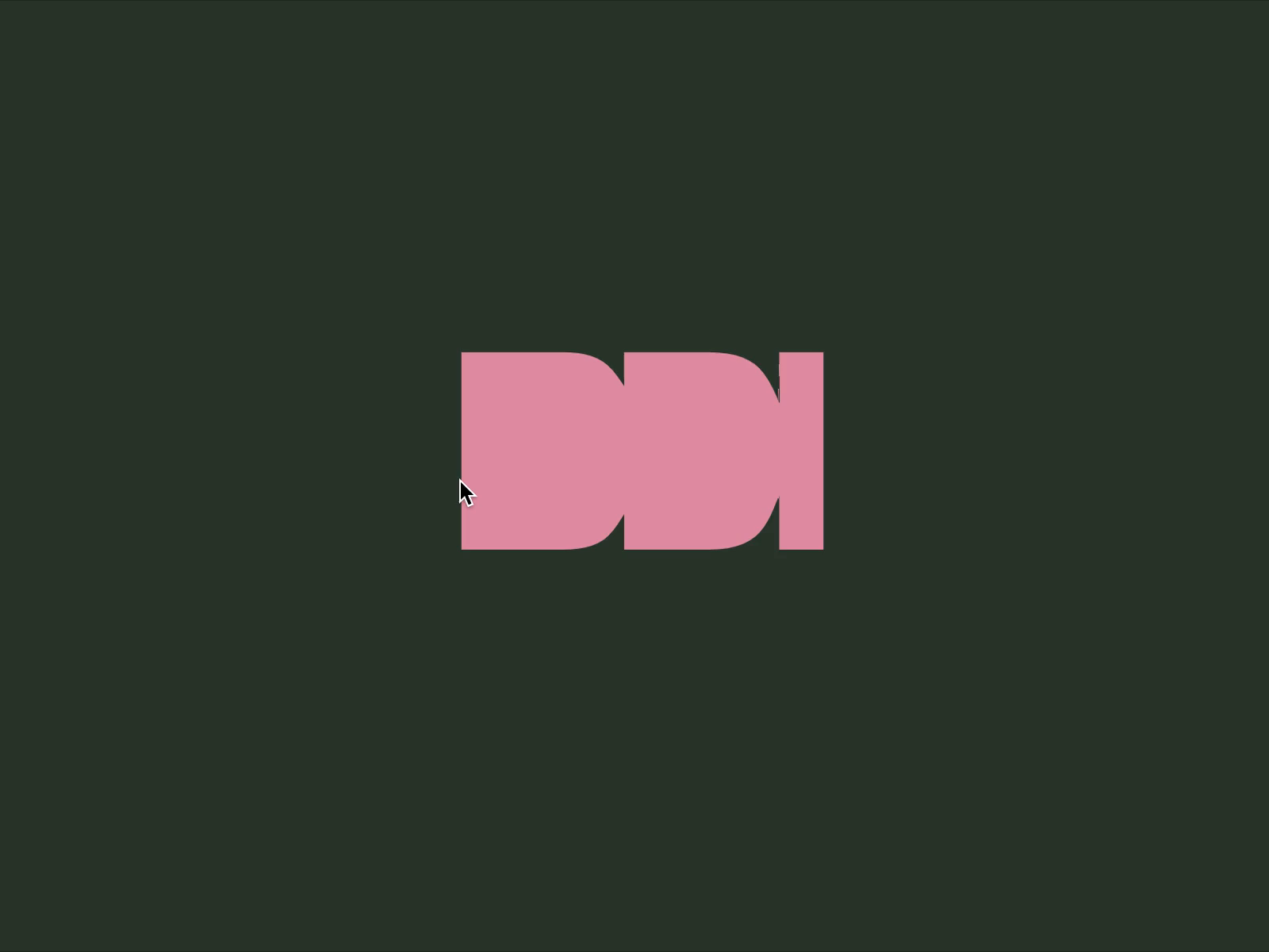 DDI - variable font logotype