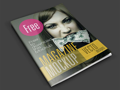 Free Magazine Mockup