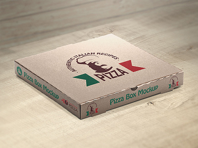 Pizza Box Mockup