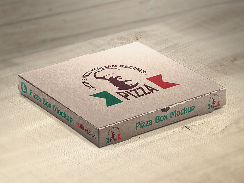 Download Pizza Box Mockup by Vectogravic Design on Dribbble