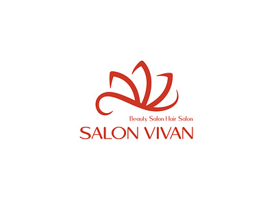 Salon Vivan branding design graphic design illustration illustrator logo typography vector