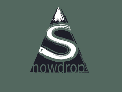 Snowdrop branding dailylogo dailylogochallenge dailylogochallenge8 design designer designideas illustration illustrator logo skimountainlogo