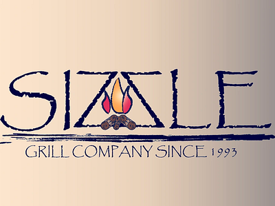 Sizzle branding dailylogo dailylogochallenge dailylogochallenge11 design designer designideas grillcompanylogo illustrator logo sizzle