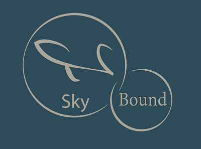 Sky Bound airlinelogo branding dailylogo dailylogochallenge dailylogochallenge12 design designer designideas illustrator logo skybound