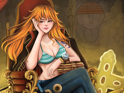 Illustration Nami One Piece