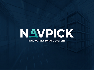 Logo design for Navpick Storage Systems logo logotype