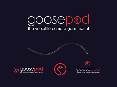 Logo design for Goosepod branding identity logo logotype