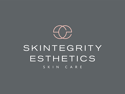 Logo design for Skintegrity Esthetics branding identity logo logotype style