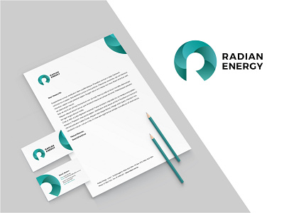 Logo & Style for Radian Energy