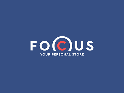 Logo design for Focus branding identity logo logotype style