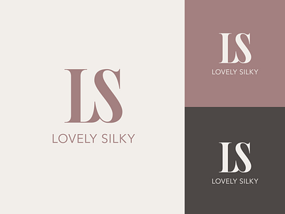 Logo design for Lovely Silky branding identity logo logotype style