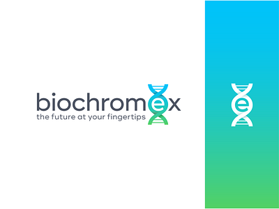Logo design for Biochromex branding identity logo logotype style