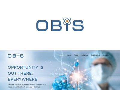 Logo design for OBiS branding identity logo logotype style