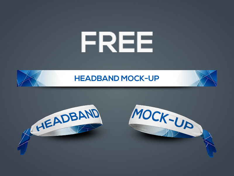 Free Headband Mock Up by Darjan Gardinovački on Dribbble