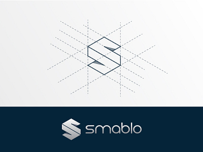 Smablo logo design design electronic logo technology