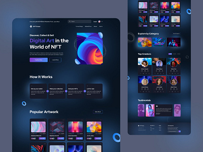 NFT Digital Art Marketplace