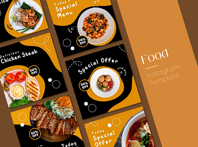 Canva Food Instagram Template