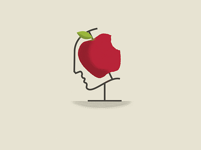 Newton apple art conceptual conceptual art conceptual illustration illustration newton