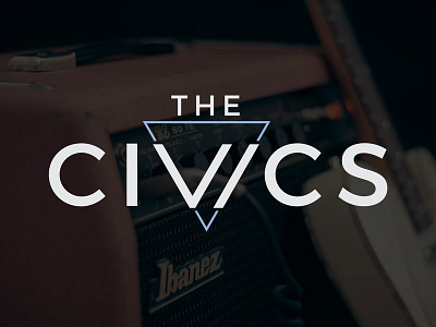 The Civics | Final Logo band band logo brand brand identity local music music