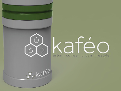Kafeo Coffee branding coffee icon logo product urban products