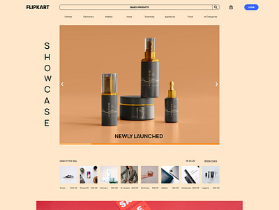 Flipkart.com Redesign. [WIP] design e commerce illustration ui ux vector web app website wireframe