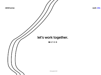 Let's work together. branding design typography ui ux web design wireframe