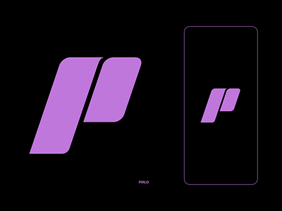 The P logo identity logo logo design pirlo