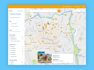 Map - MVP housing map mvp real estate responsive ui ux web
