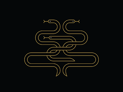 Snakes by Elida Holte for Zeus Jones on Dribbble