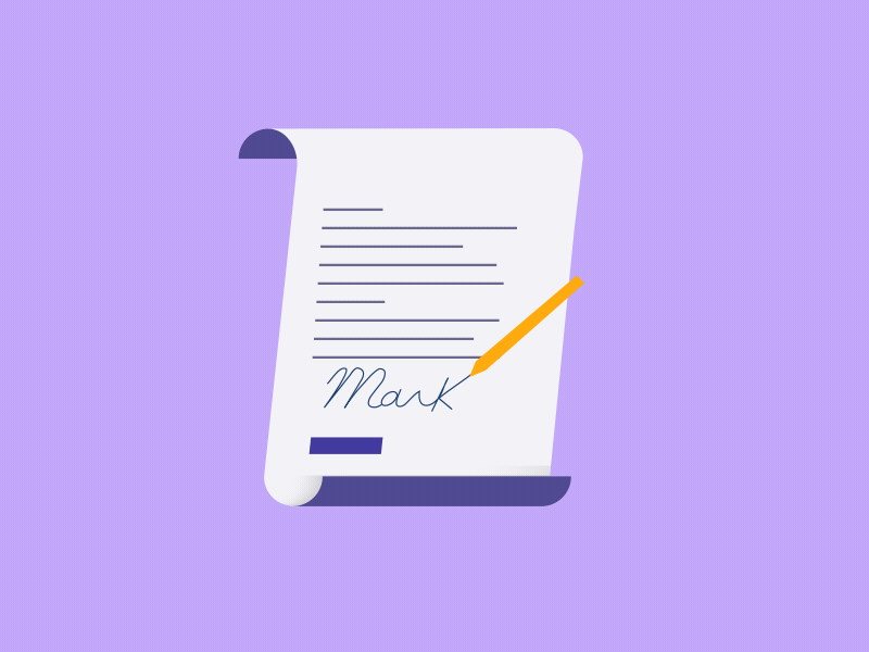 Signature motiondesign motion dribbblers behance palette signature loop gif animation paper
