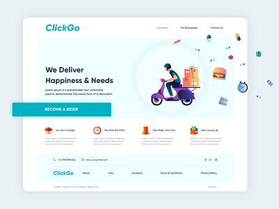 Marketing Website for Home Delivery delivery design food delivery home delivery marketing marketing website ui ui design ux ux design website