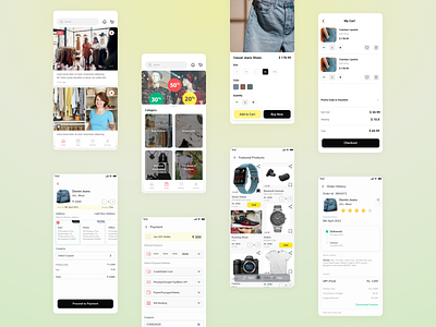 Ecommerce App design ecommerce ecommerce app fashion app mobile mobile app shopping app ui ui design ux ux design