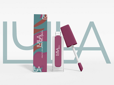 Product mockup for Lulla lipbalm