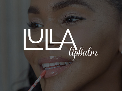 Branding for Lulla lipbalm branding design graphic design icon illustration logo typography vector