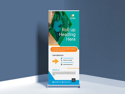 Roll Up Banner Design Template