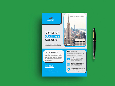 Creative Corporate Flyer Design Template