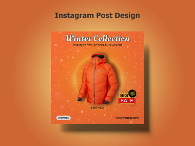 Instagram Post Design bill board bill board design branding brochure design flyer design id card design illustration instagram post design logo thank you card ui vector visiting card