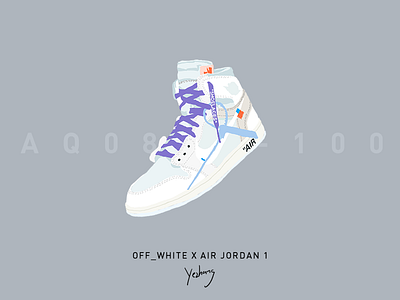 Sneakers-OFF_WHITE x Air Jordan 1 “Europe” illustrations sneakers