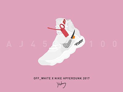 Sneakers-OFF_WHITE x NIKE Hyperdunk 2017