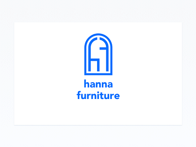Hanna Furniture Logo and Namecard hanna furniture logo namecard