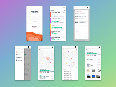 Tickets Mobile App app app design design mobile product product design ui ui design ui ux