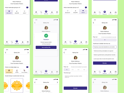 Feedback app - Mobile - UI Design