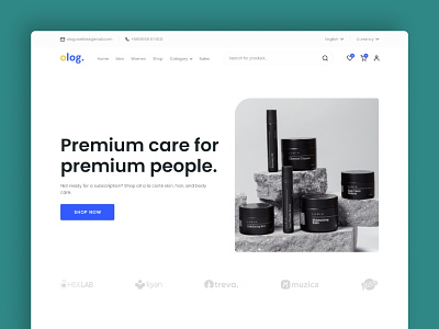 Olog - eCommerce XD Free Template adobe xd echotemplate ecommerce free template purchase history sell shop shoping card style guide ui ux wishlist zakirsoft
