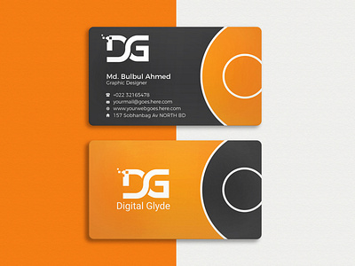 Professional business card design 01