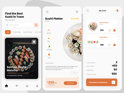 Foodieezz - Food App branding graphic design ui