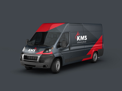 Car branding concept for KMS Logistic