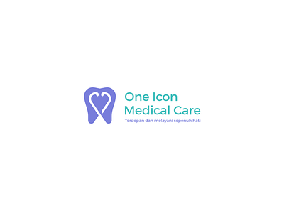 Logo Design for One Icon Medical Care brand identity branding illustration letter mark logo logo company logo creative logo designer logo mark logomark logotype monogram logo