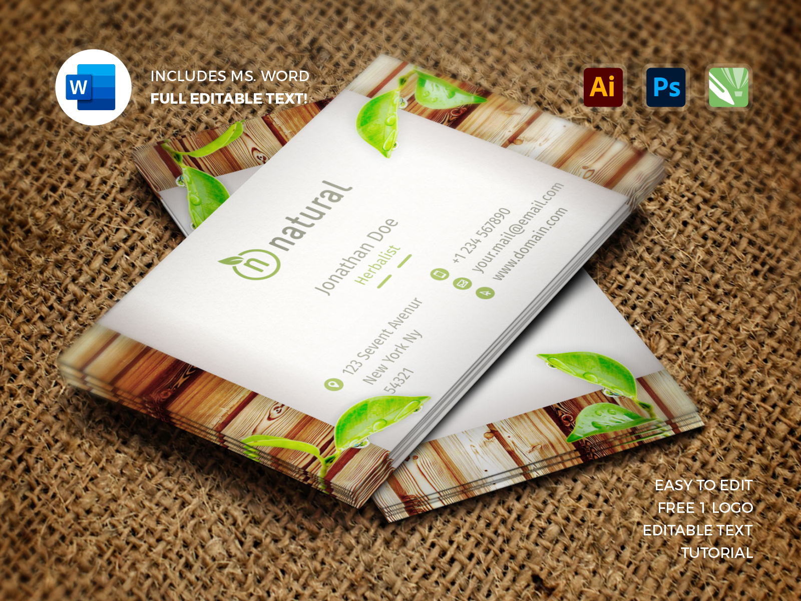Business Card Template 23 by Om Branding on Dribbble Throughout Business Card Template For Word 2007