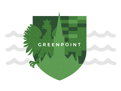 Flag for Greenpoint, BK brooklyn flag greenpoint
