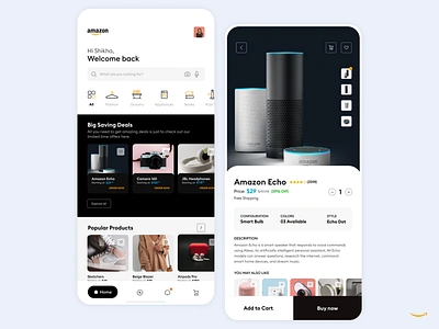 Amazon UX Concept amazon clean design studio enterprise inspire uxd latest mobile app shikha gupta ui ux uxd technologies